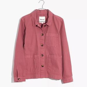 Madewell Garment-Dyed Ashwood Chore Coat